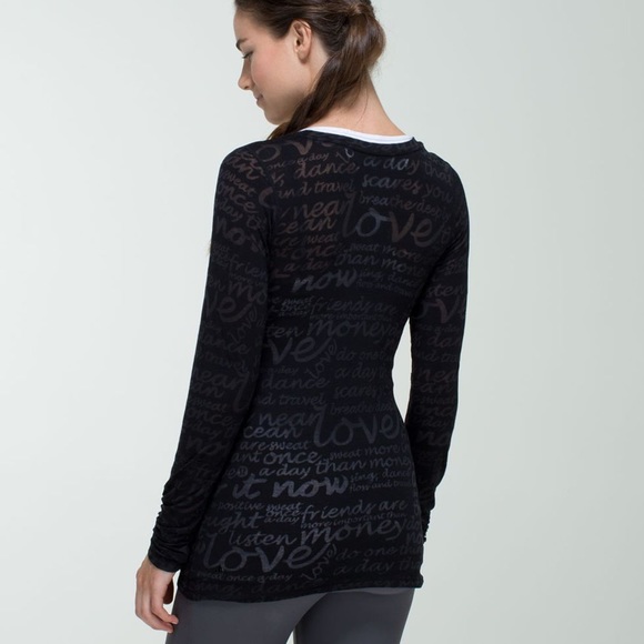RARE | LULULEMON Daily Practice LS Special Edition
